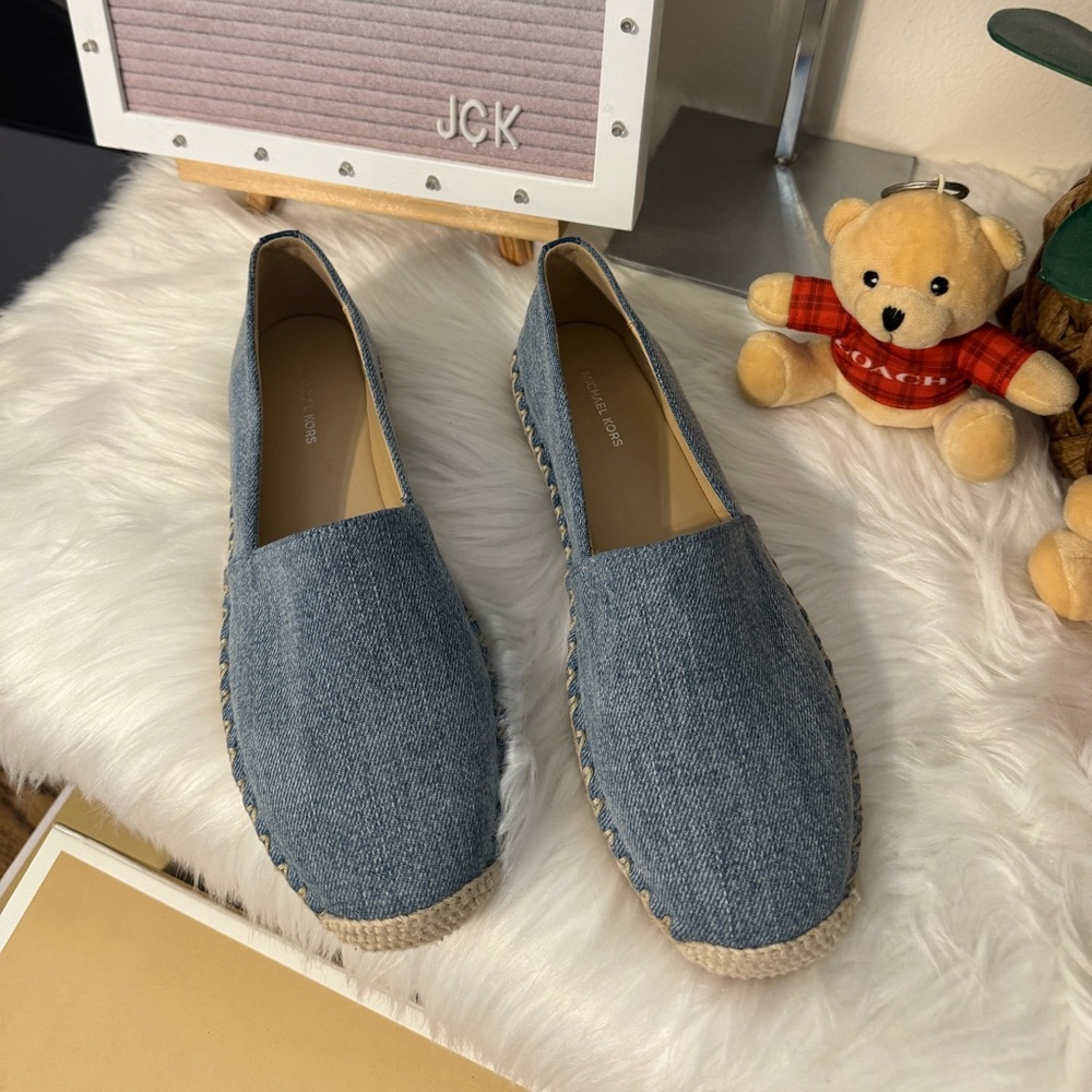 Michael Kors Denim Kenzi Espadrille